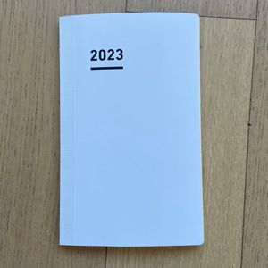 Kokuyo Jibun Techo Diary - A5 Slim - White - 2023 Jan Start